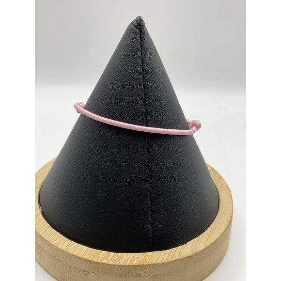 Pink Breast Cancer Awarness Band Bracelet - Picture 2 of 3